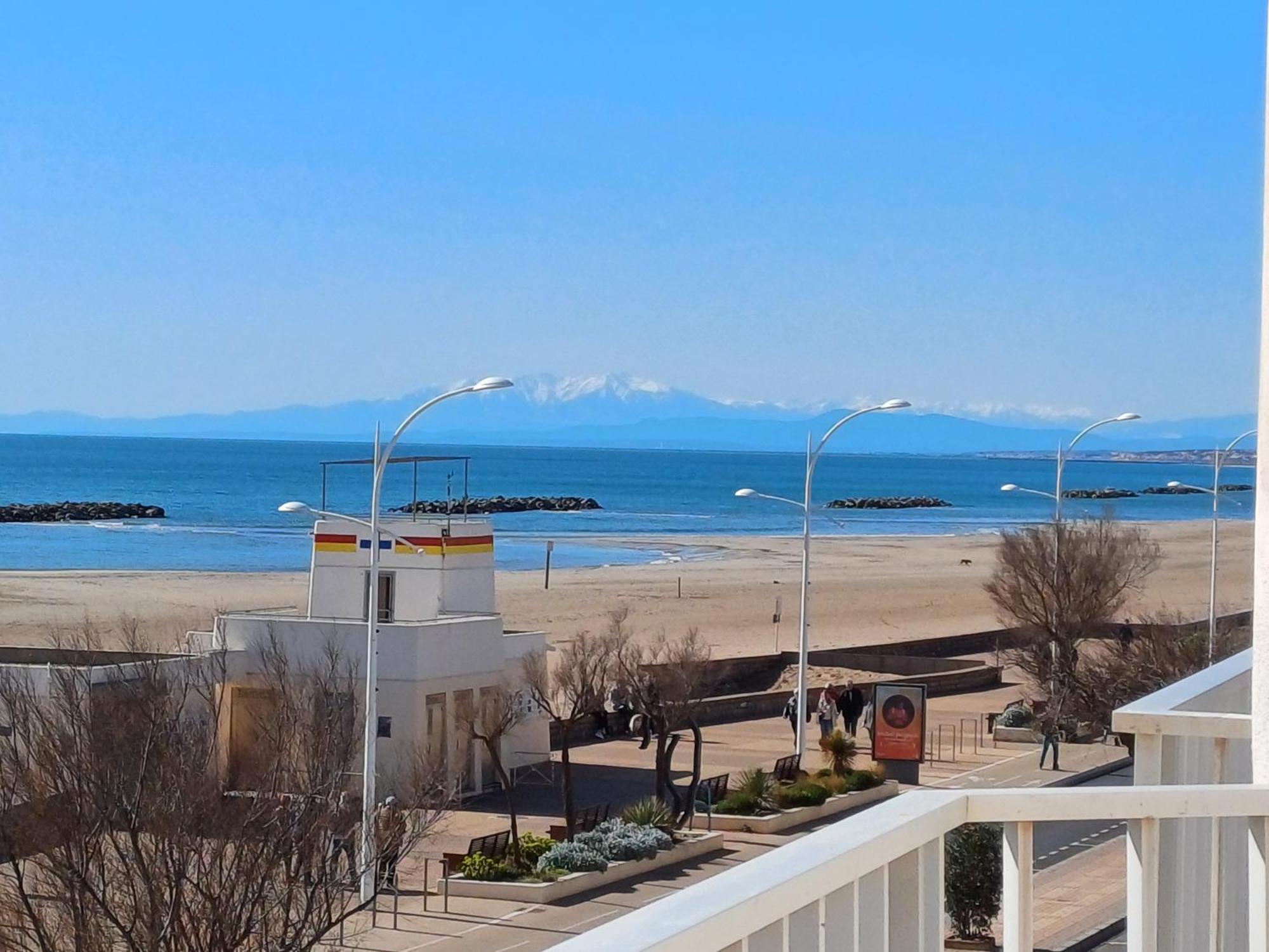 Hotel De La Mer Valras-Plage Eksteriør billede