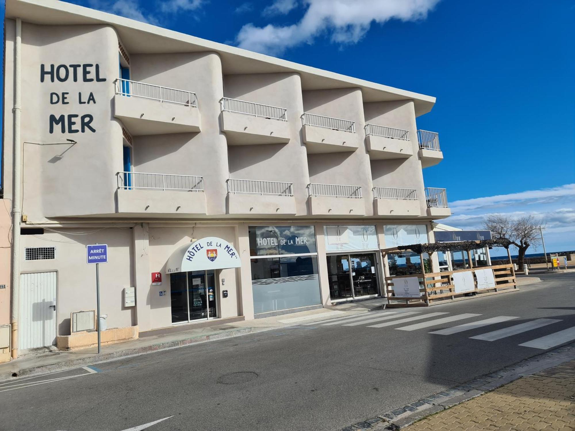 Hotel De La Mer Valras-Plage Eksteriør billede