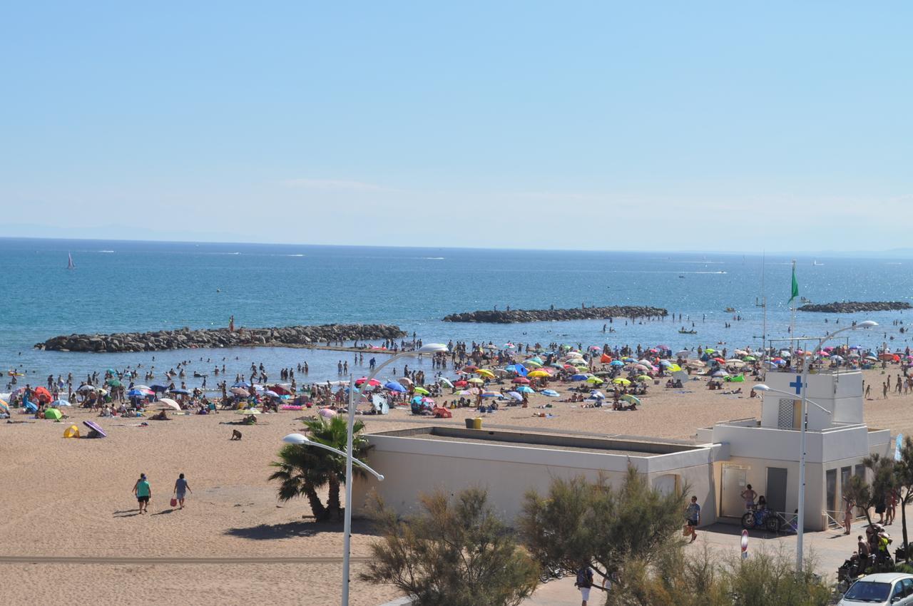 Hotel De La Mer Valras-Plage Eksteriør billede